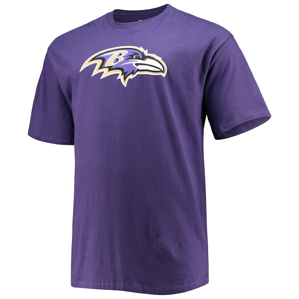 Lamar Jackson Baltimore Ravens Big & Tall Player Name & Number T-Shirt Purple - Fanatics