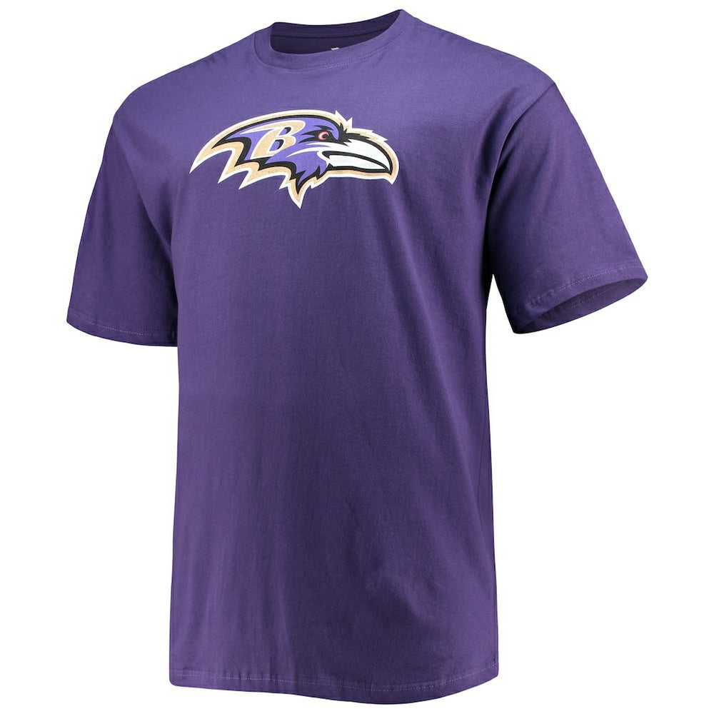 Lamar Jackson Baltimore Ravens Big & Tall Player Name & Number T-Shirt Purple - Fanatics
