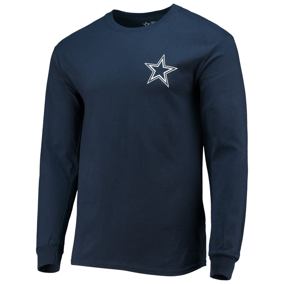 Dallas Cowboys #1 Dad Long Sleeve T-Shirt Navy - Fanatics