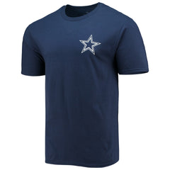 Dallas Cowboys #1 Dad T-Shirt Navy - Fanatics