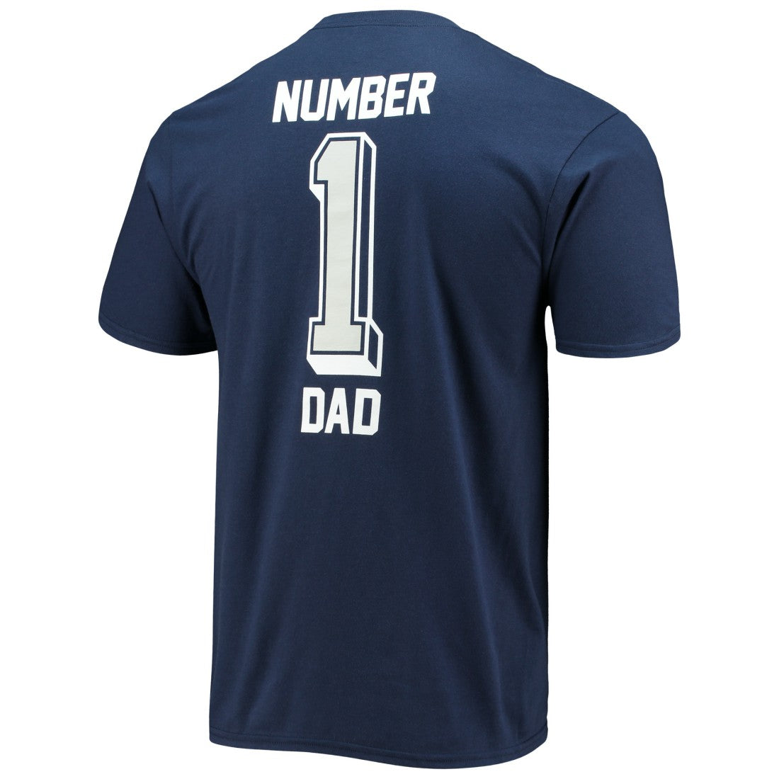 Dallas Cowboys #1 Dad T-Shirt Navy - Fanatics