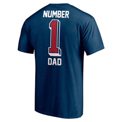 Houston Texans #1 Dad T-Shirt Navy - Fanatics