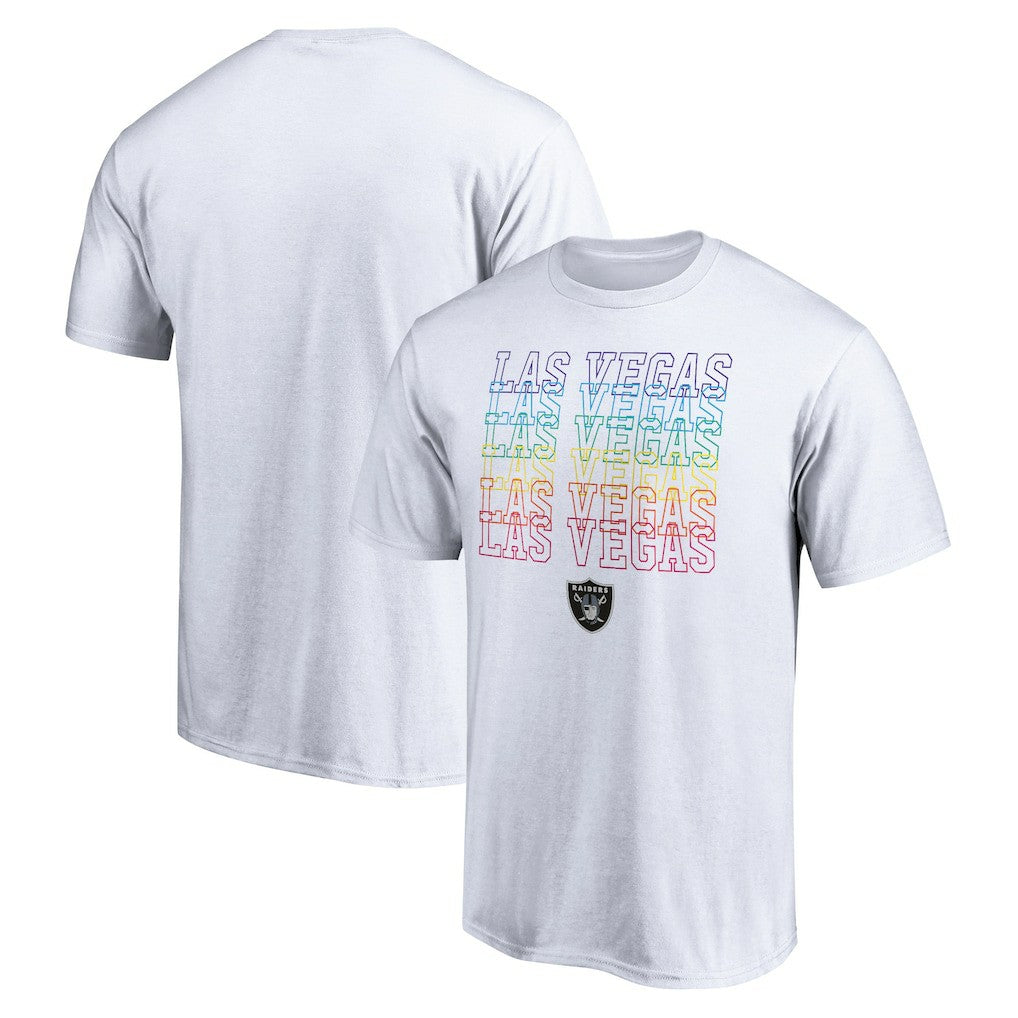 Las Vegas Raiders City Pride T-Shirt White - Fanatics