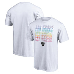 Las Vegas Raiders City Pride T-Shirt White - Fanatics