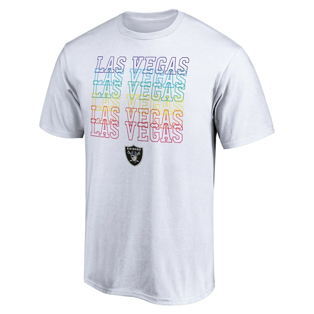 Las Vegas Raiders City Pride T-Shirt White - Fanatics