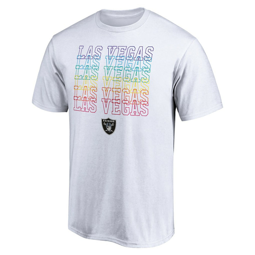 Las Vegas Raiders City Pride T-Shirt White - Fanatics