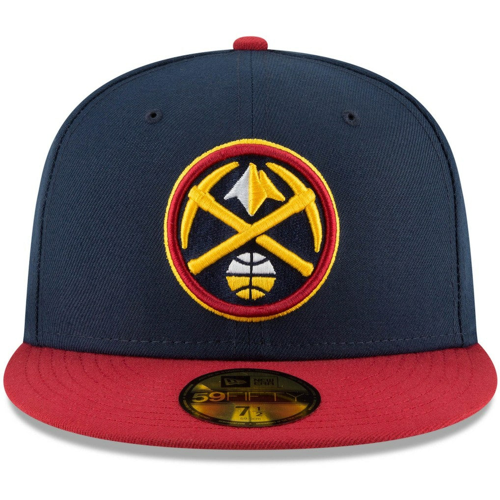 New Era - Denver Nuggets 2-Tone 59FIFTY Fitted Hat - Navy/Red