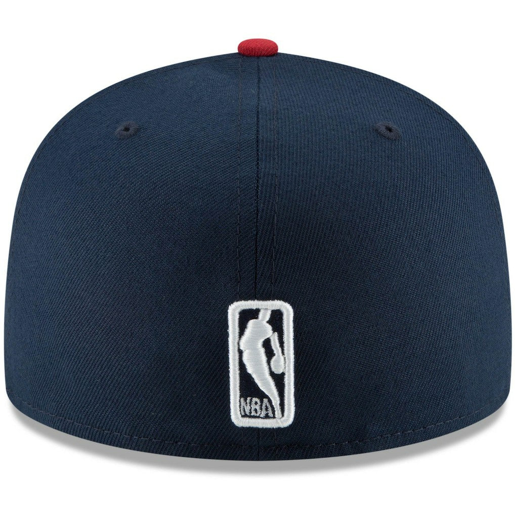 New Era - Denver Nuggets 2-Tone 59FIFTY Fitted Hat - Navy/Red