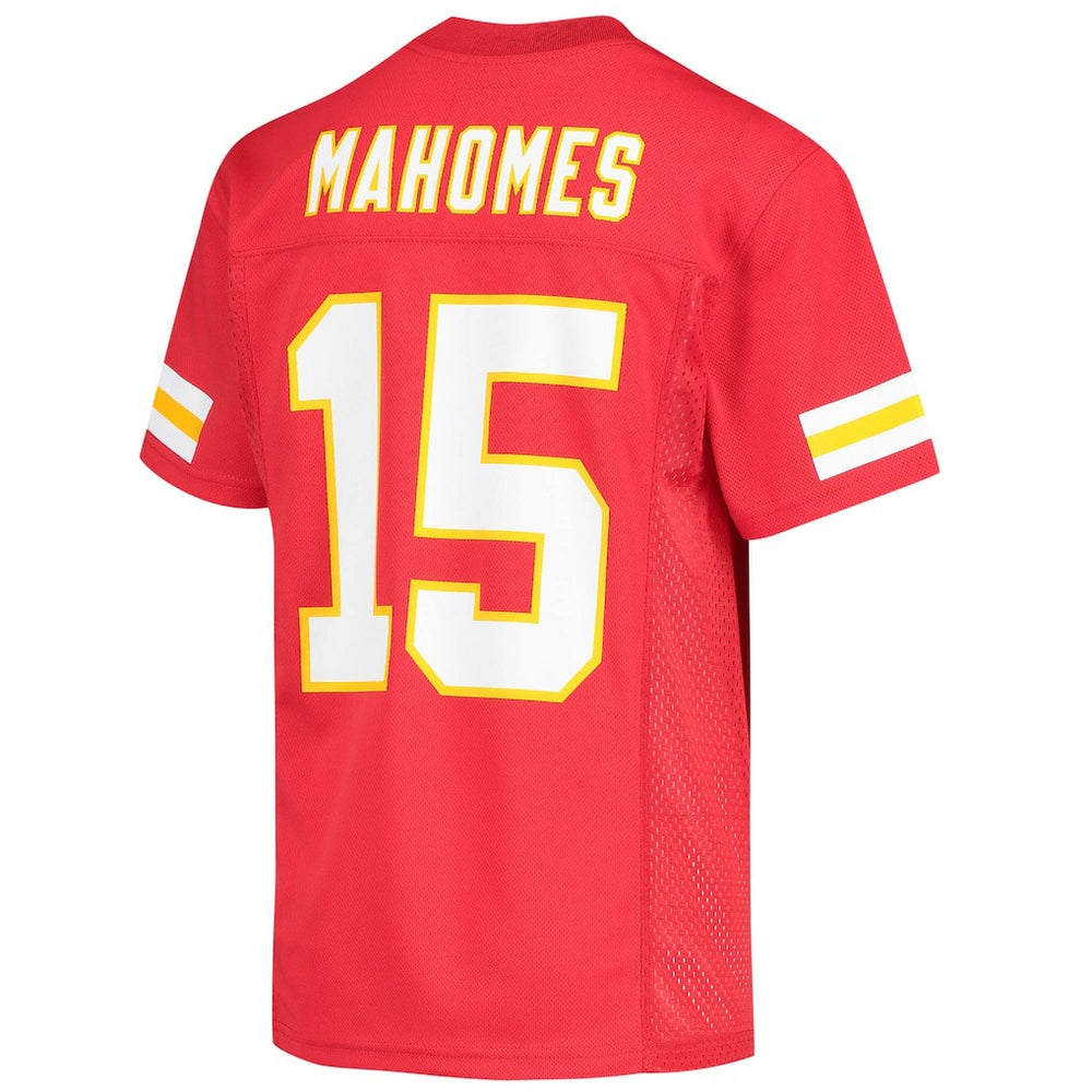 Patrick Mahomes Kansas City Chiefs Youth Replica Player Jersey Red - NFL