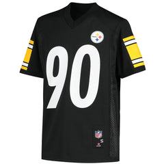 T.J. Watt Pittsburgh Steelers Youth Replica Player Jersey Black - NFL