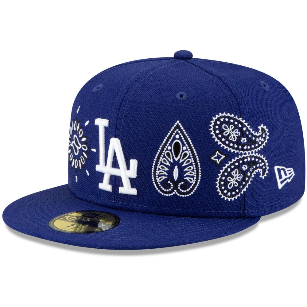 Los Angeles Dodgers New Era Paisley Elements 59FIFTY Fitted Hat On Sale