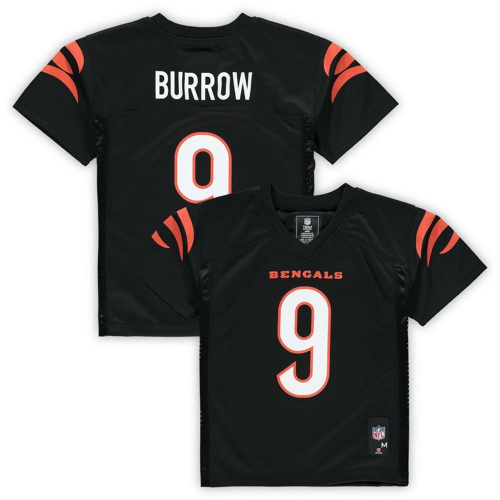 Joe Burrow Cincinnati Bengals Preschool Replica Player Jersey Black - NFL