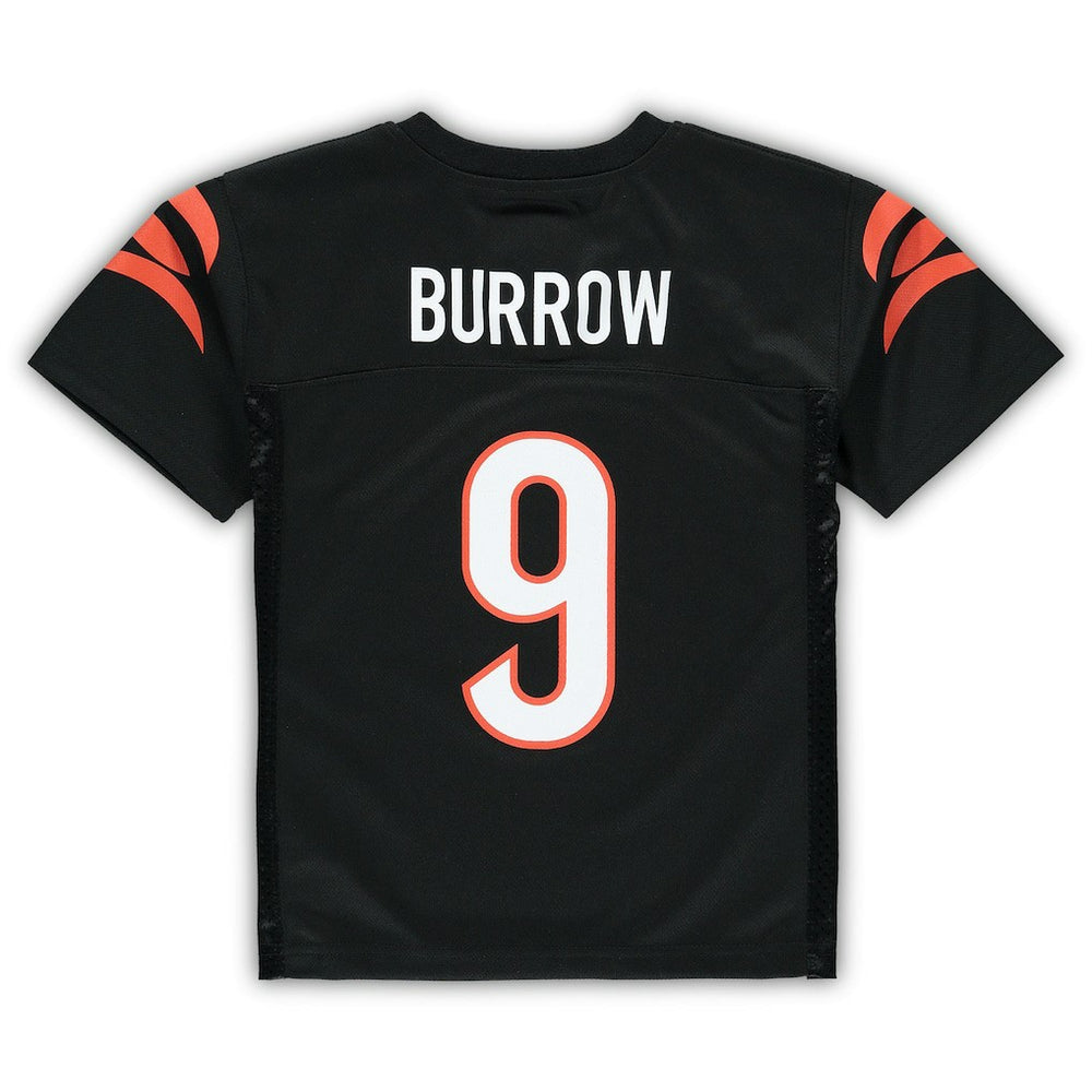 Joe Burrow Cincinnati Bengals Preschool Replica Player Jersey Black - NFL