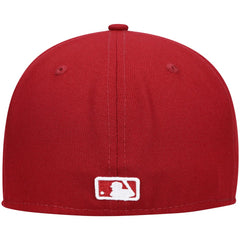 Milwaukee Brewers New Era White Logo 59FIFTY Fitted Hat for sale