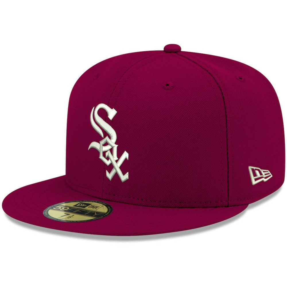 Chicago White Sox New Era White Logo 59FIFTY Fitted Hat Near Me