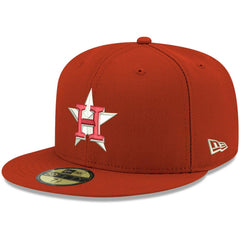 Houston Astros New Era White Logo 59FIFTY Fitted Hat Near Me