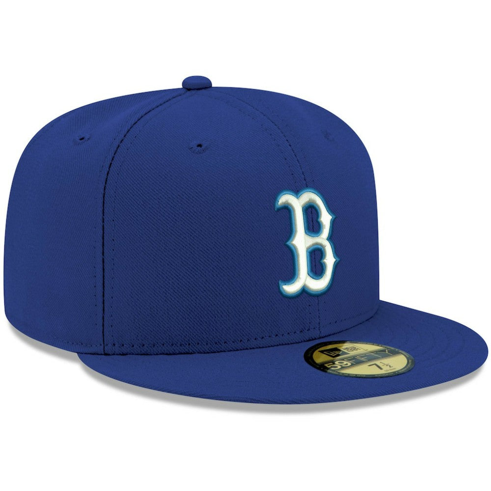 Boston Red Sox New Era White Logo 59FIFTY Fitted Hat Near Me