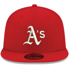 Athletics New Era White Logo 59FIFTY Fitted Hat Online