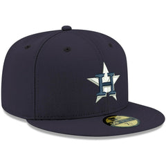 Houston Astros New Era White Logo 59FIFTY Fitted Hat Sale