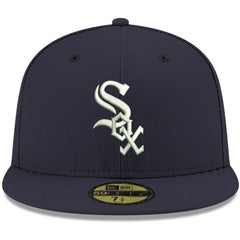 Chicago White Sox New Era White Logo 59FIFTY Fitted Hat discount