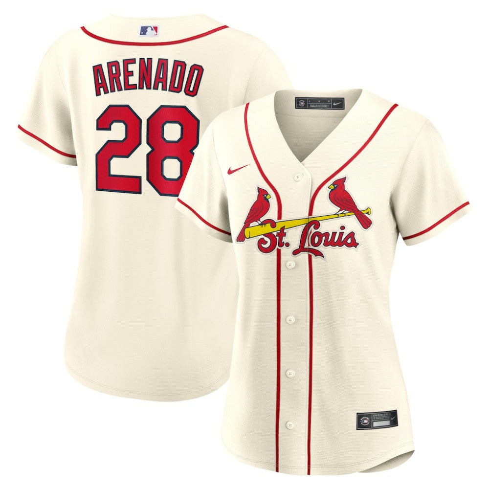 Nolan Arenado St. Louis Cardinals Nike Women's Alternate Replica Player Jersey Online