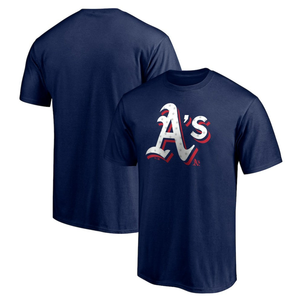 Athletics Red White and Team T-Shirt discount