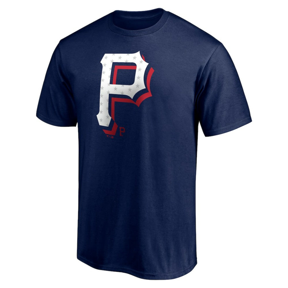 Pittsburgh Pirates Red White and Team T-Shirt Clearance