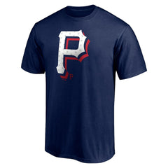 Pittsburgh Pirates Red White and Team T-Shirt Clearance