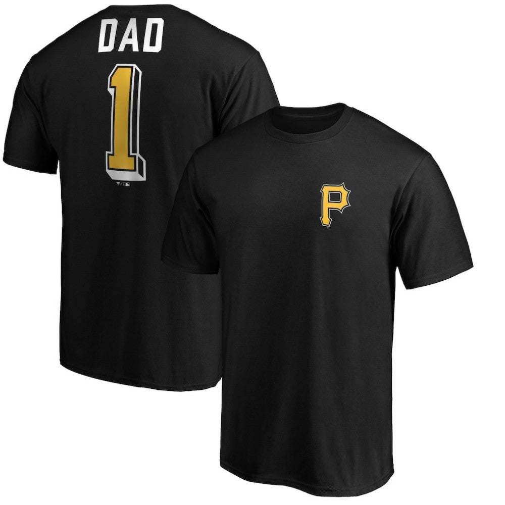 Pittsburgh Pirates Number One Dad T-Shirt Lifestyle