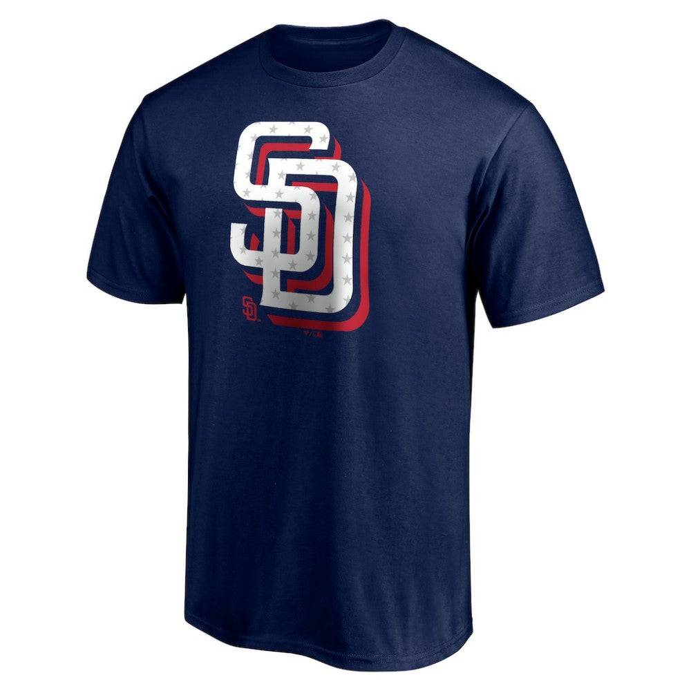 San Diego Padres Red White and Team T-Shirt On Sale