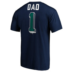 Seattle Mariners Number One Dad T-Shirt On Sale