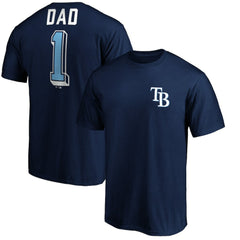 Tampa Bay Rays Number One Dad T-Shirt Clearance