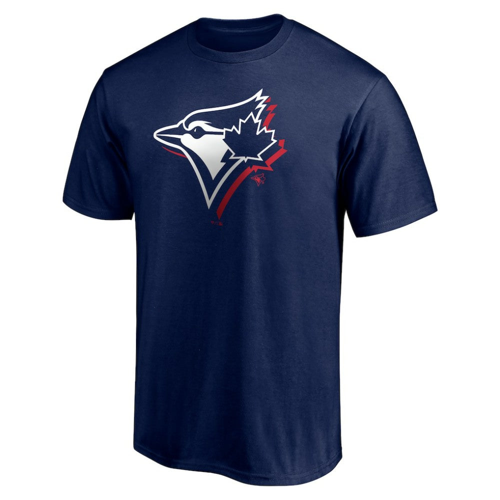 Toronto Blue Jays Red White and Team T-Shirt On Sale