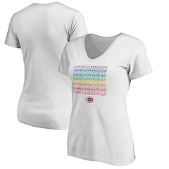Cincinnati Reds Women's City Pride V-Neck T-Shirt discount