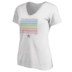 Houston Astros Women's City Pride V-Neck T-Shirt for sale