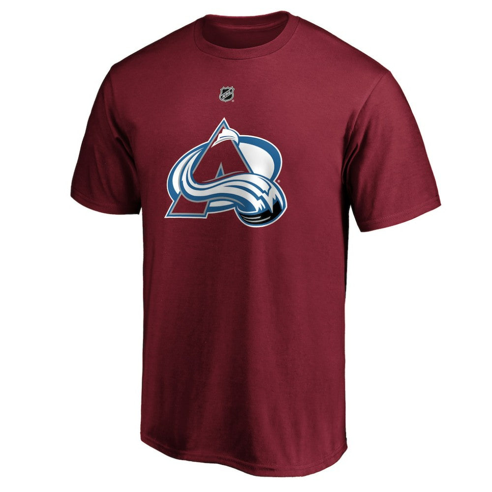 Nathan MacKinnon Colorado Avalanche - Fanatics Big & Tall Name & Number T-Shirt Burgundy