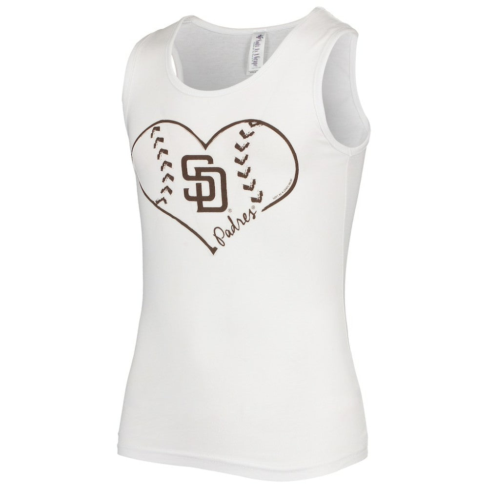 San Diego Padres Soft as a Grape Girls Youth Team Tank Top Near Me
