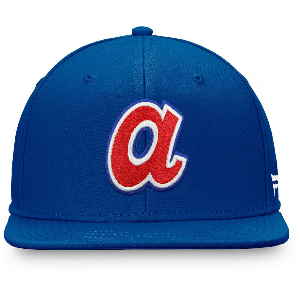 Atlanta Braves Fanatics Cooperstown Collection Core Snapback Hat Online