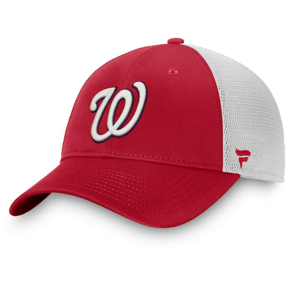 Washington Nationals Fanatics Team Core Unstructured Trucker Adjustable Hat On Sale