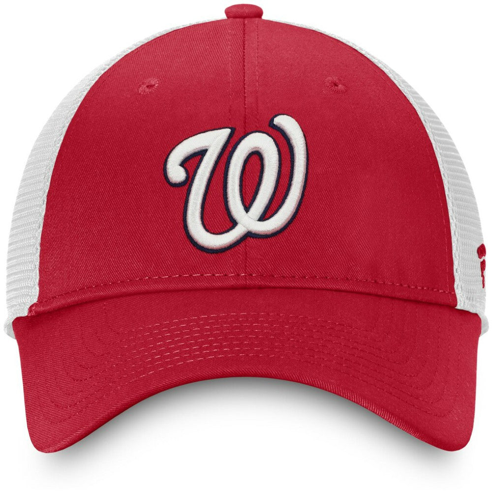 Washington Nationals Fanatics Team Core Unstructured Trucker Adjustable Hat On Sale