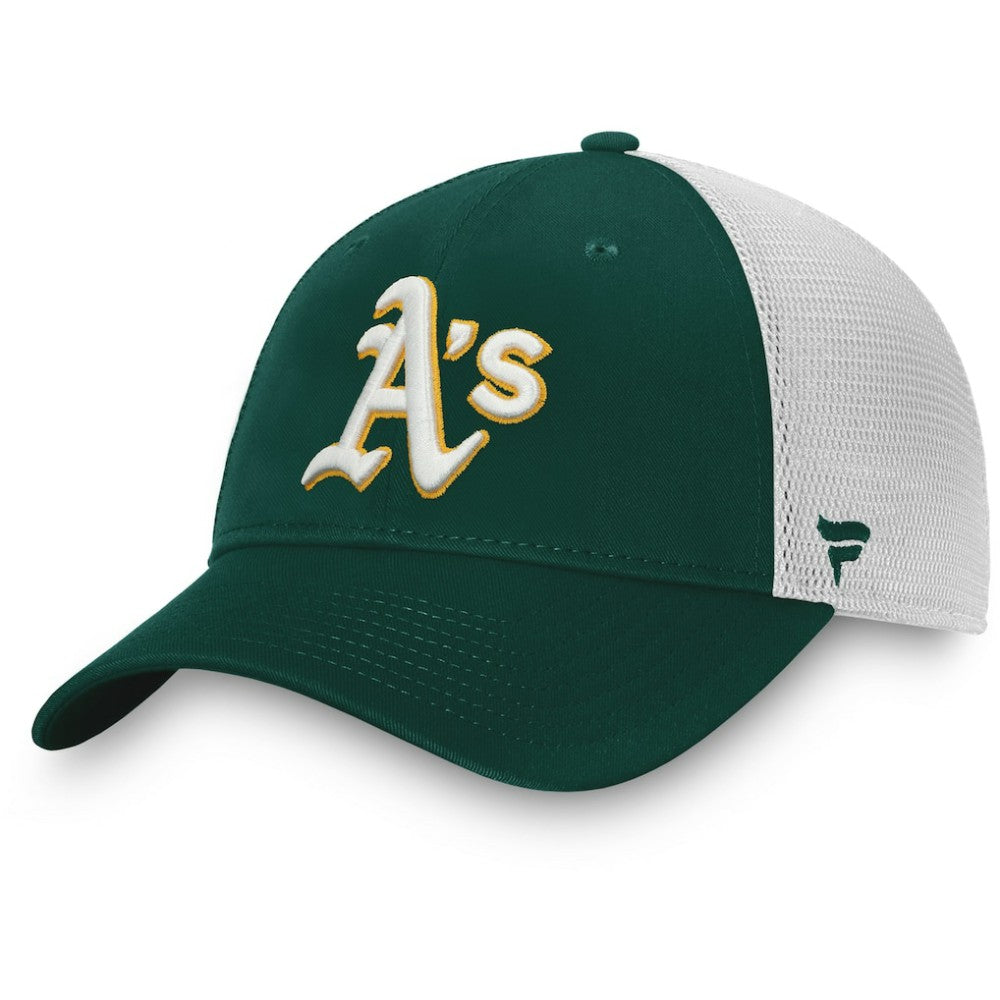 Athletics Fanatics Team Core Unstructured Trucker Adjustable Hat Near Me