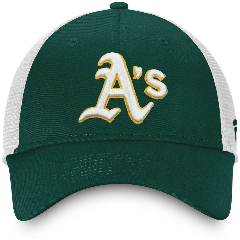 Athletics Fanatics Team Core Unstructured Trucker Adjustable Hat Near Me