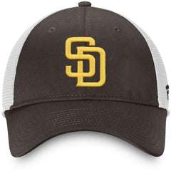 San Diego Padres Fanatics Team Core Unstructured Trucker Adjustable Hat Online
