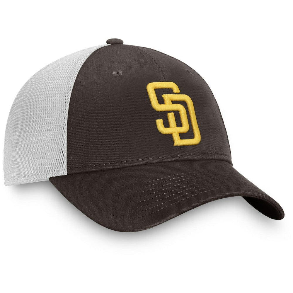 San Diego Padres Fanatics Team Core Unstructured Trucker Adjustable Hat Online