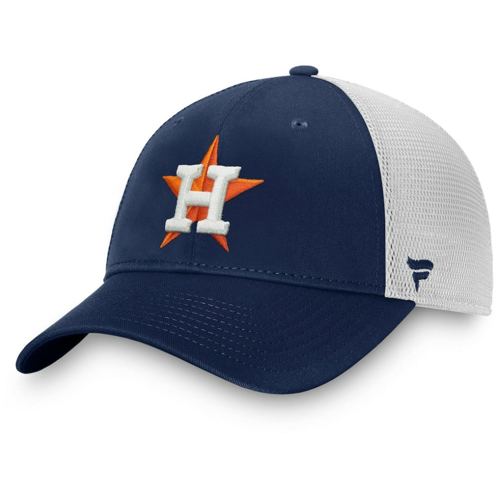 Houston Astros Fanatics Team Core Unstructured Trucker Adjustable Hat discount