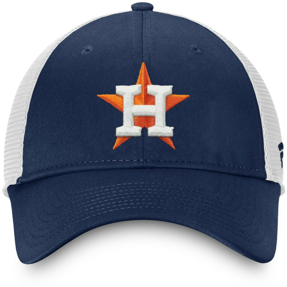 Houston Astros Fanatics Team Core Unstructured Trucker Adjustable Hat discount