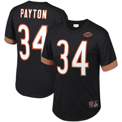 Walter Payton Chicago Bears Retired Player Name & Number Mesh Top Black - Mitchell & Ness