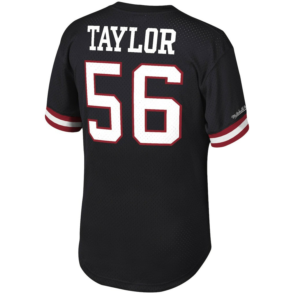 Lawrence Taylor New York Giants Retired Player Name & Number Mesh Top Black - Mitchell & Ness
