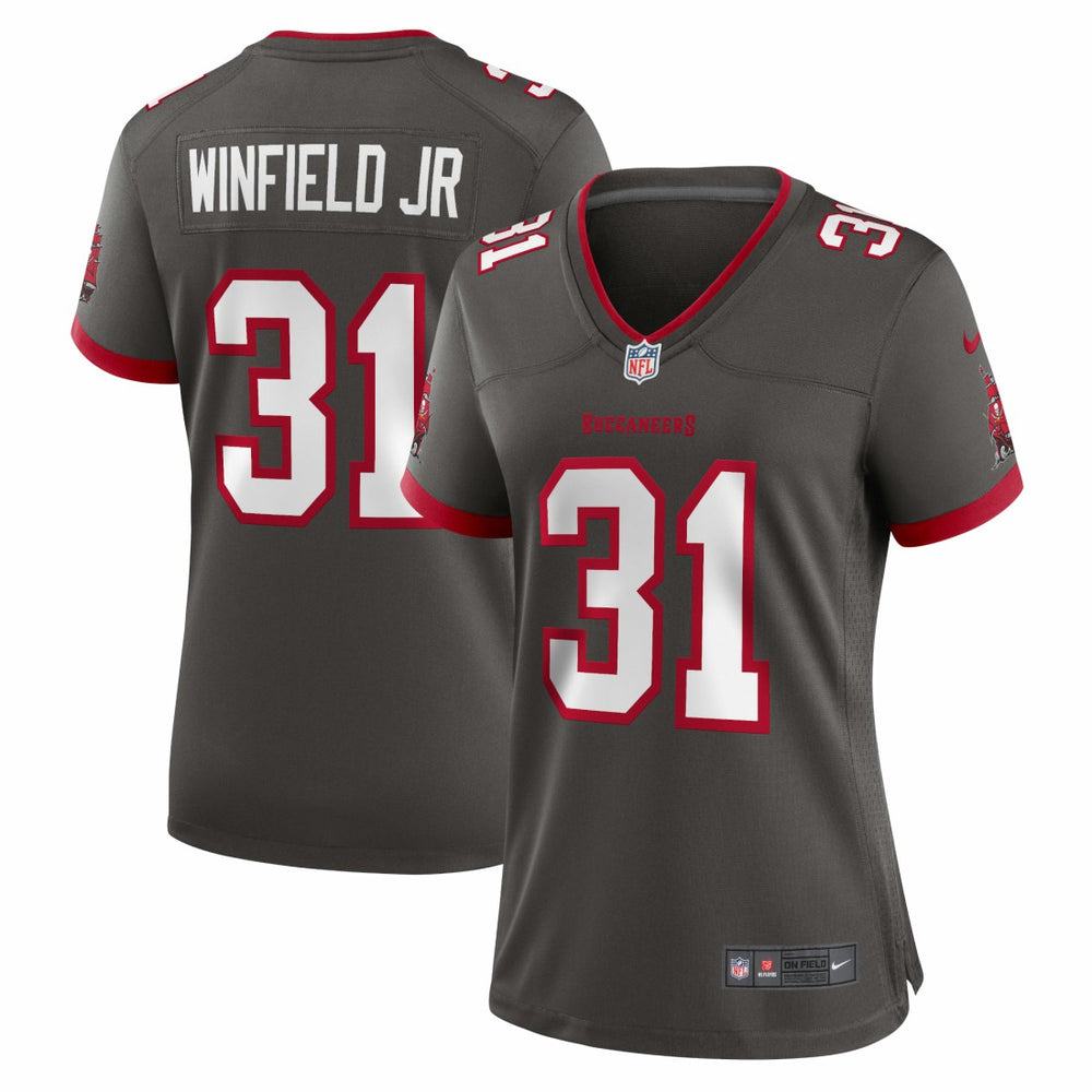 Antoine Winfield Jr. Tampa Bay Buccaneers Women's Game Jersey Pewter - Nike