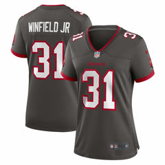 Antoine Winfield Jr. Tampa Bay Buccaneers Women's Game Jersey Pewter - Nike